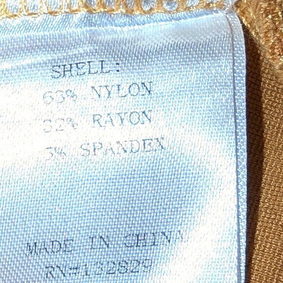 Superdown | Cynthia Cross Back Mini Dress in Mustard Yellow | Size Medium - Picture 9 of 13